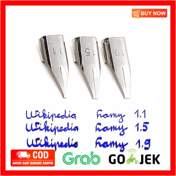

(BISA COD) LAMY NIB Z 50 STEEL CALLIGRAPHY