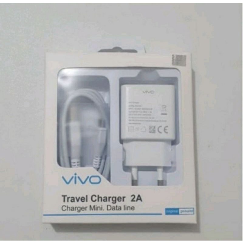 TC CASAN TRAVEL CHARGER VIVO 2A MICRO USB FAST CHARGING ORIGINAL