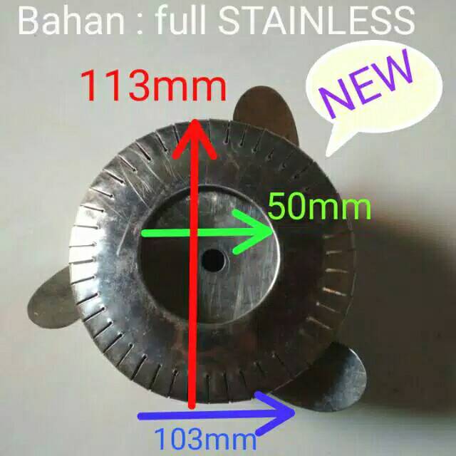 Tungku Twister/kepala mesin arumanis model terbaru