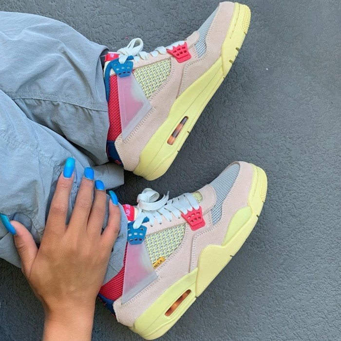union la jordan 4 guava ice