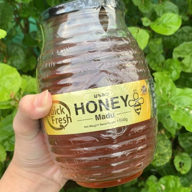 

Madu Asli Quick Fresh Honey Jar 1000 Gr 1 Kg Moomtaz