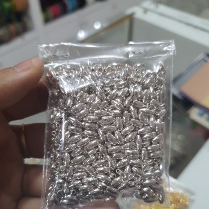 Mutiara Jepang Padi n tetes 3×6mm n 4x 8mm