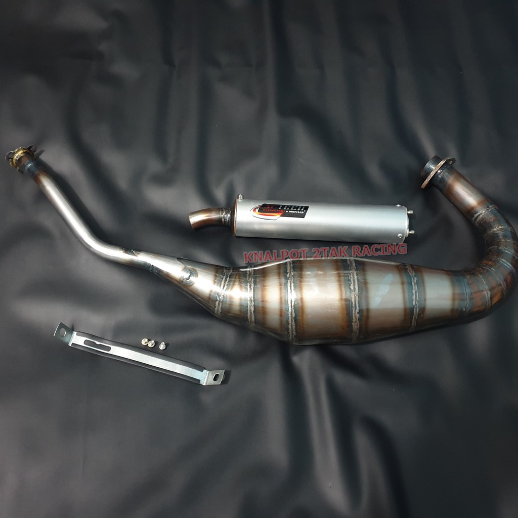 Knalpot Ninja RR R SS 2Tak AITECH Cobra Plat Galvanis