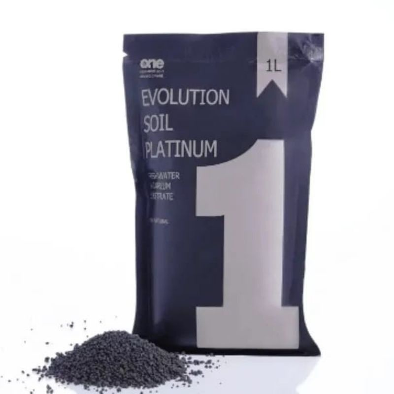 Soil Aquascape Evolution Soil Platinum One Riset Media Tanam Aquascape 1 liter