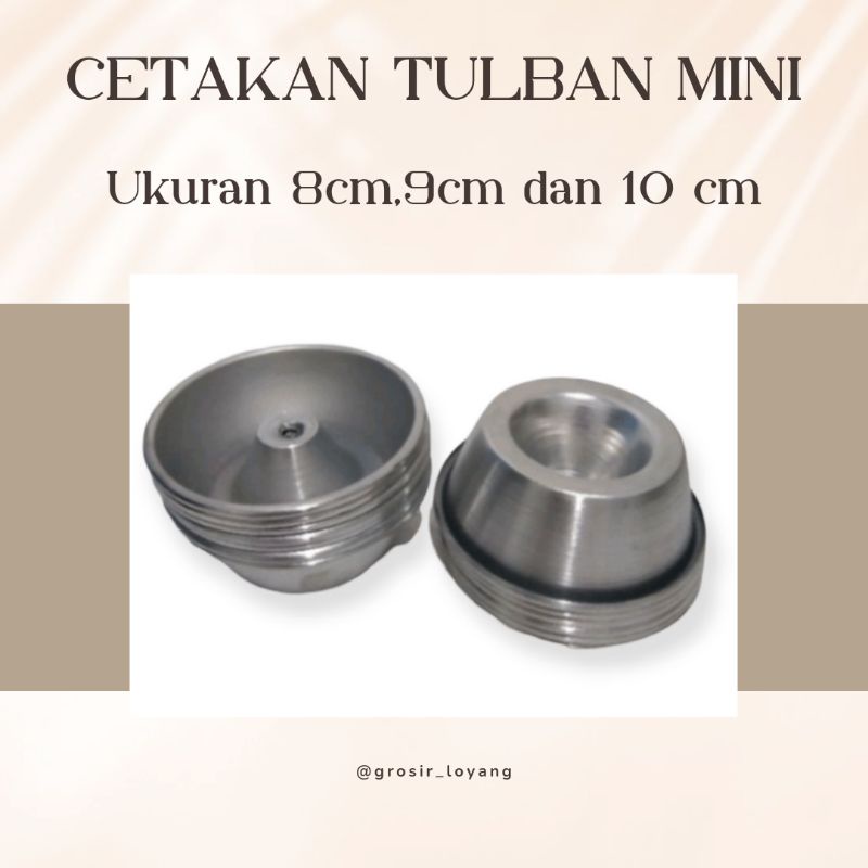 cetakan tulban mini/cetakan bolu mini