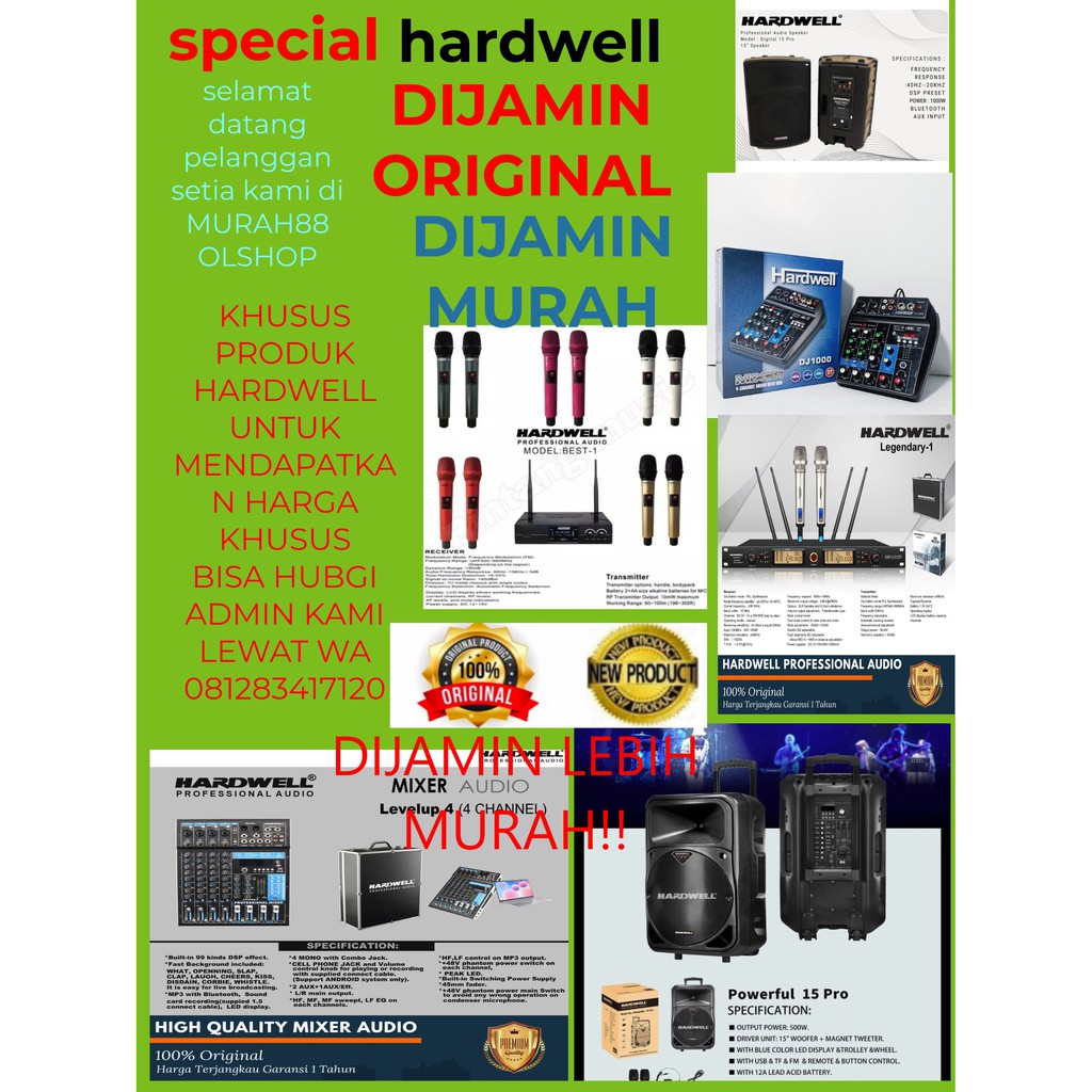 Mic wireless hardwell mseries1 mseries 1original