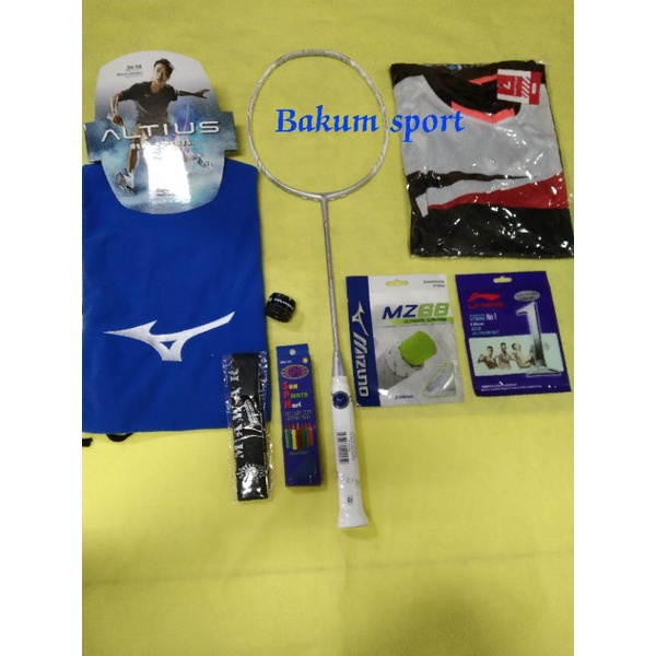Raket mizuno altius 05 pace kualitas Original 100% free bonus toko Bisa (COD)