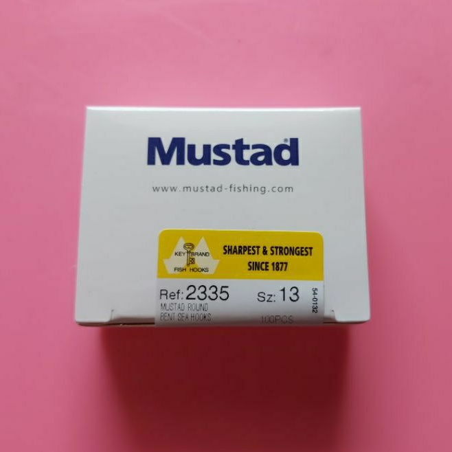 Kail mata pancing cap Mustad 2335 no 13