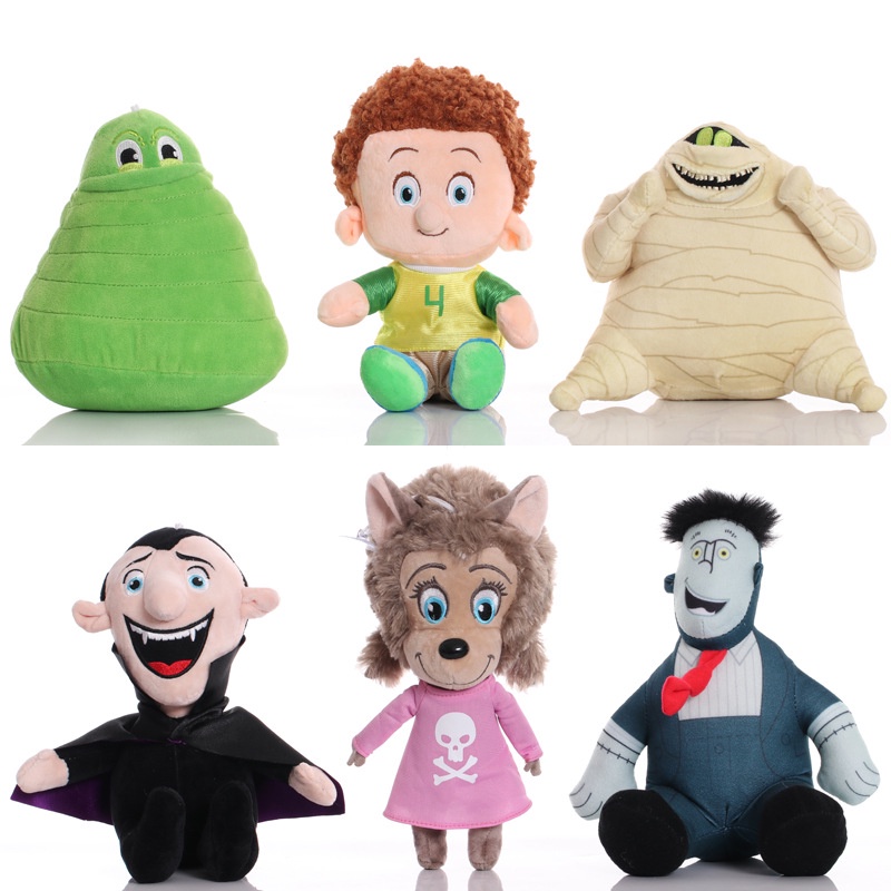 1pc Mainan Boneka Stuffed Plush Hotel Transylvania 2 Dracula Dennis Murray Untuk Hadiah Ulang Tahun Anak