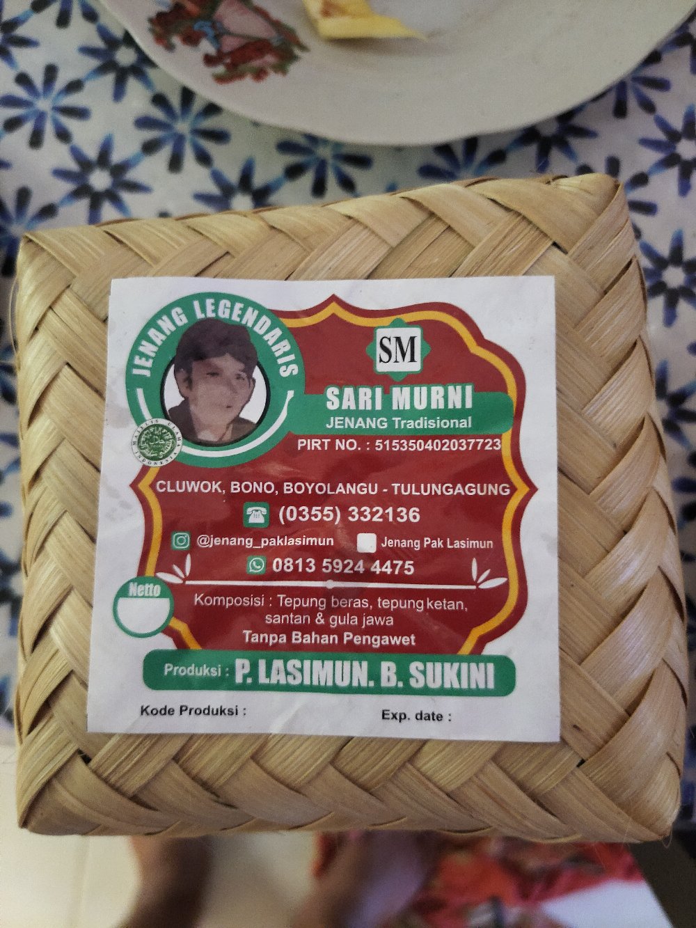 ( Original ) Jenang Ketan Pak Lasimun Khas Tulungagung