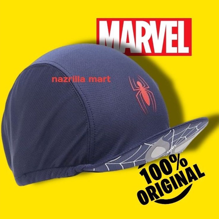 Topi Sepeda Marvel / Topi Superhero / Topi Sepeda Spiderman