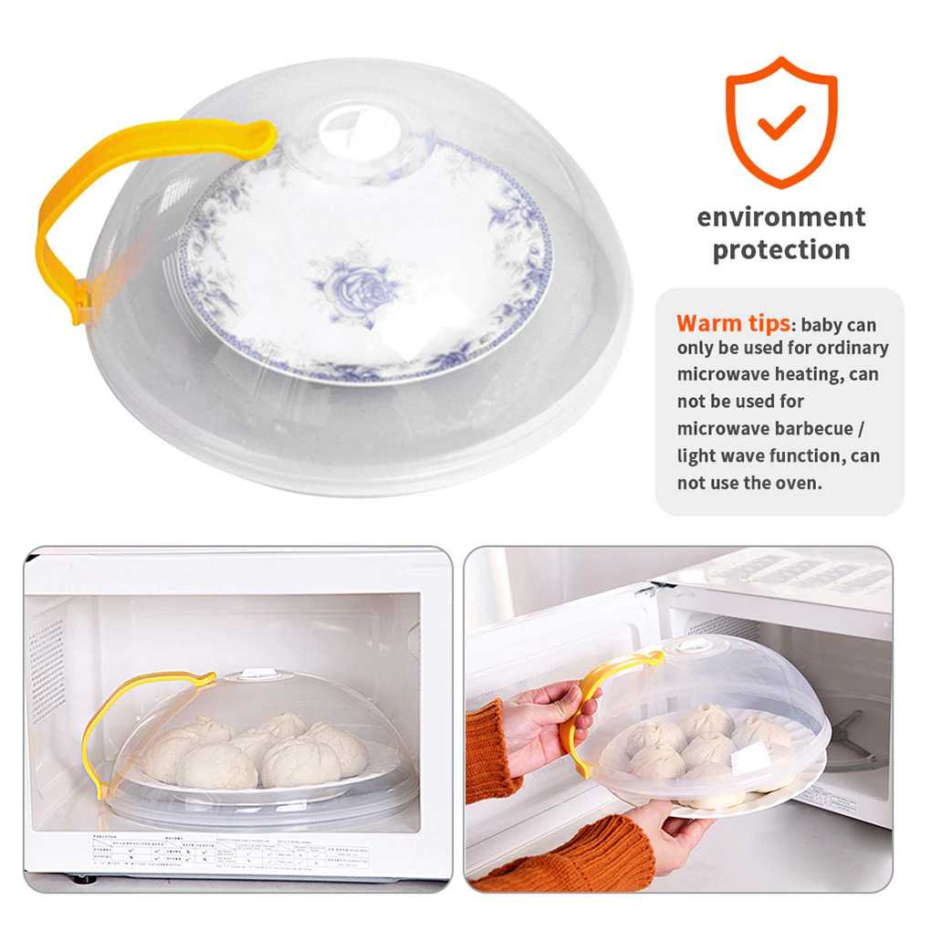 TD-A101 TEENRA Cover Penutup Makan Microwave Anti-Sputtering - TW-295