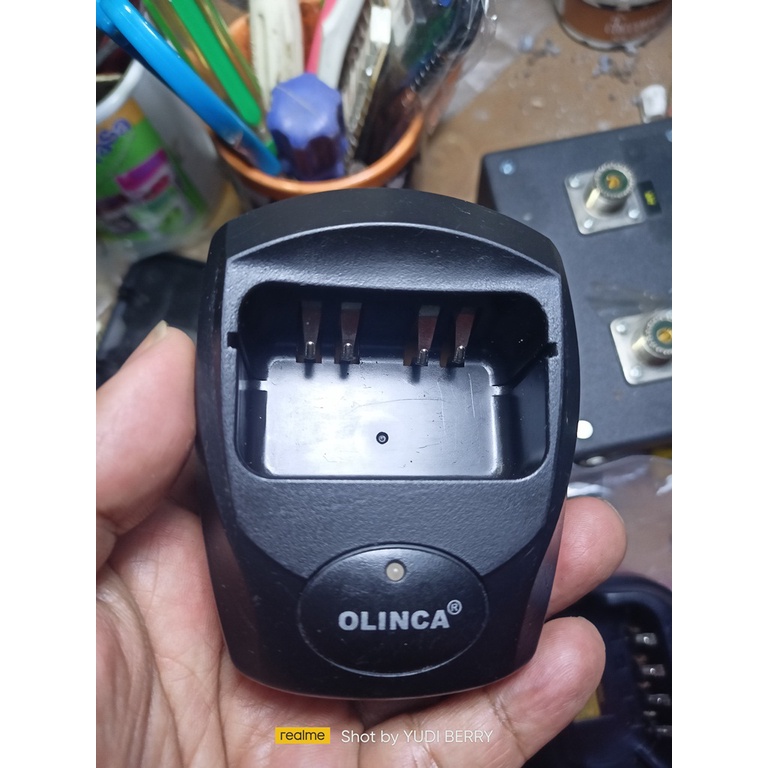 Mangkok Charger Ht Olinca 888S atau  Olinca Th888s  Kondisi Normal   Desktop Aja Tanpa Adaptor