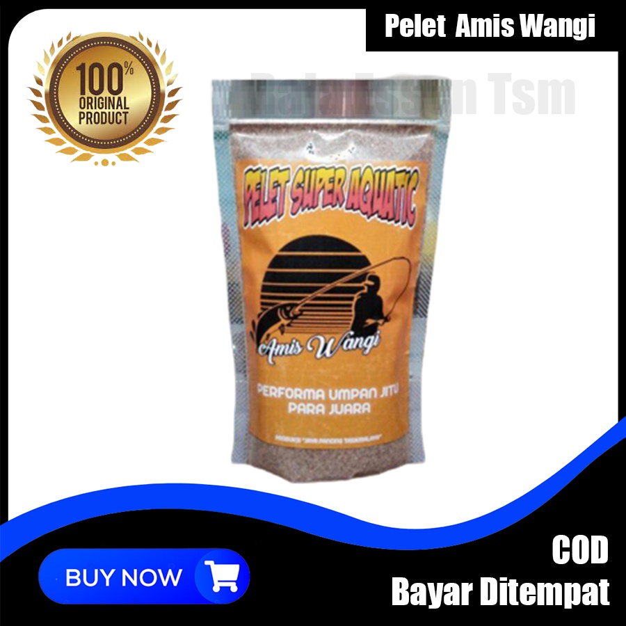 Umpan Super Aquatic Aroma Amis Wangi Terjitu | Umpan Siap Pakai/Praktis | Umpan Ikan Mas/Nila