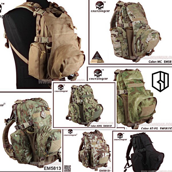 EKSKLUSIF Tas Ransel Tactical EMERSON Yote Rucksack Tactical Bag 1000d cordura Molle Military