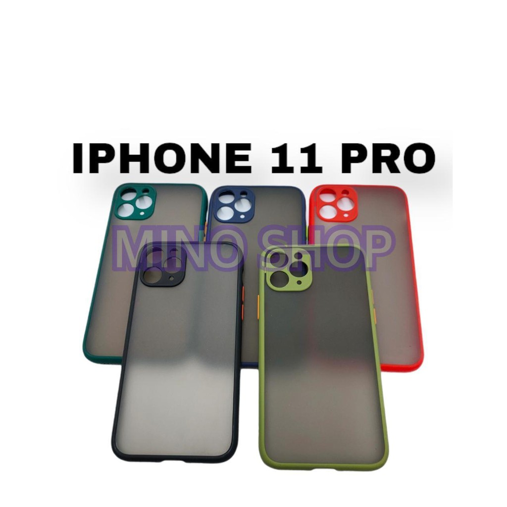 SOFTCASE IPHONE 11 PRO - HARDCASE DOVE MYCHOICE PLUS PELINDUNG KAMERA - AERO CASE