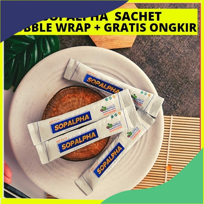 SOPALPHA BIOBOOST ECER MURAH 1 SACHET ORIGINAL HALAL BPOM PER SACHET SUPLEMEN SOPALPA SOPALFA SOP AL