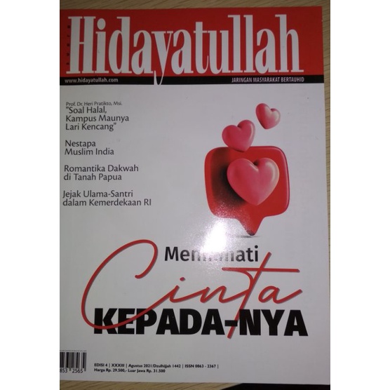 Majalah Hidayatullah Agustus 2021