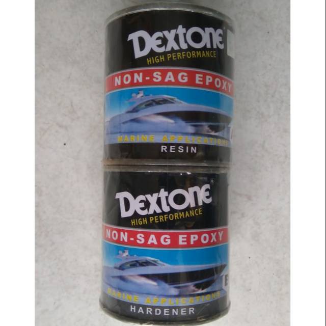 dextone non sag epoxy 2 komponen 400gr Dextone Hardener dan Resin 400 Gram DEXTONE EPOXY 400gram