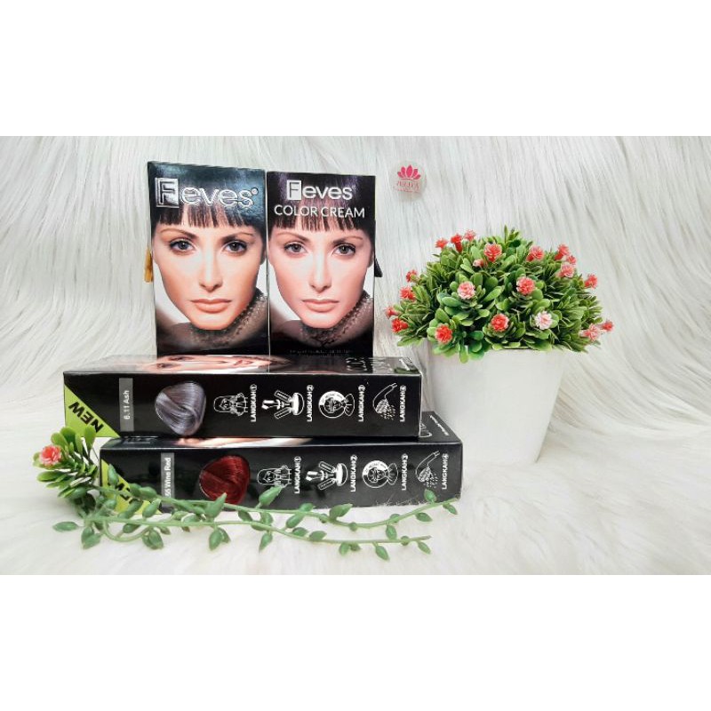 FEVES COLOR CREAM (Pewarna Rambut)