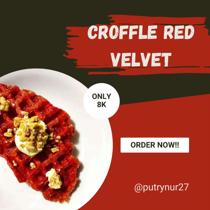 

CroffleRedVelvet