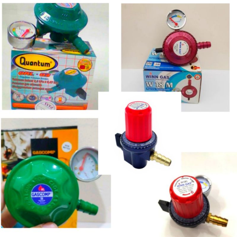 Jual Regulator kompor gas quantum original Regulator gas meter Murah