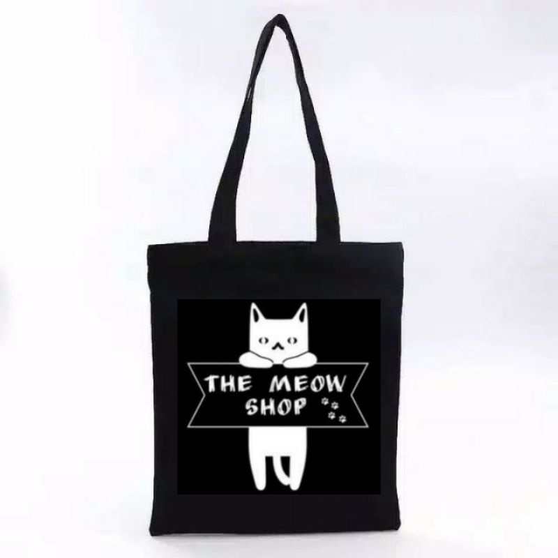 Arifirn The Meow Shop - Tas Tote Bag Wanita Murah