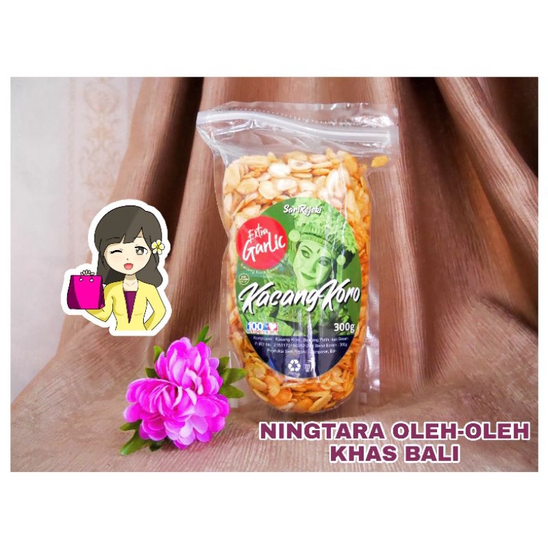 

KACANG KORO SARI REJEKI 300GR (EXTRA GARLIC & BUMBU DAUN JERUK)