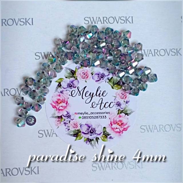 Bicone swarovski 4mm