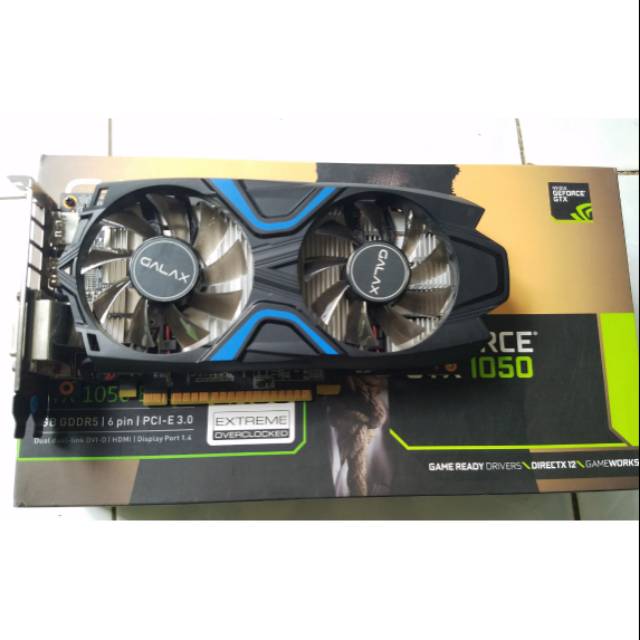 VGA GTX 1050 2 GB DDR 5 Bit 128