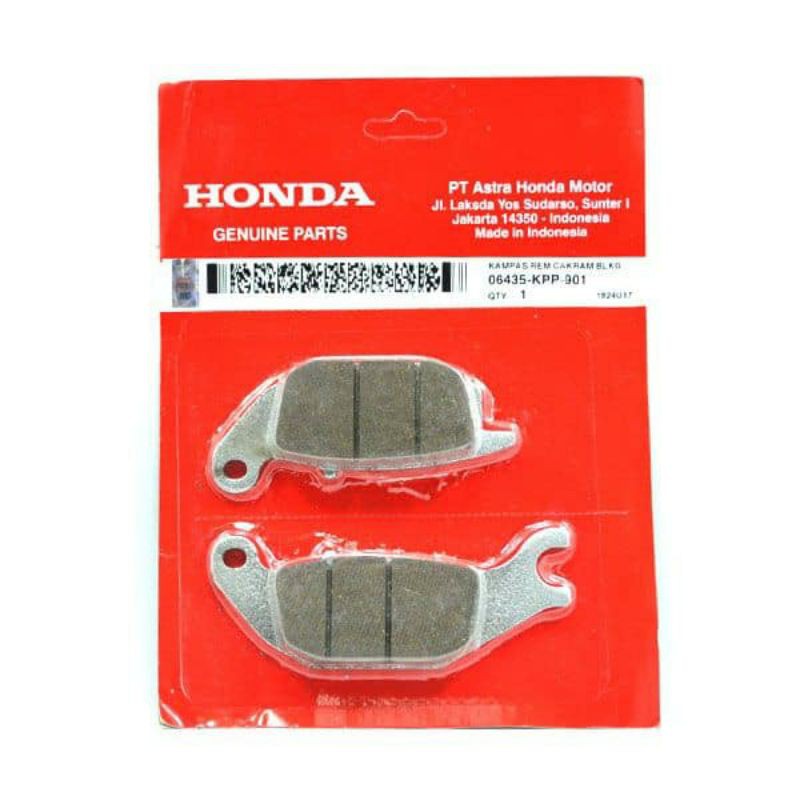 06435-KPP-901 Kampas Rem (Disk Pad) Cakram Belakang – Honda Supra X 125 &amp; Tiger