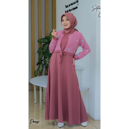 Dress pompom itycrepe cringkle pompom/ dress pompom by setia d collection