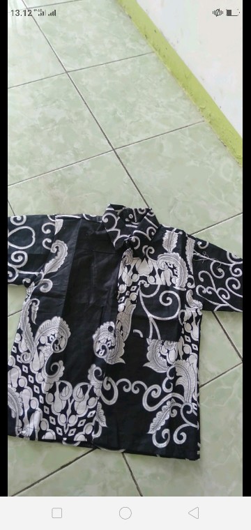 [oryginal]batik Couple Keluarga Sania Ruffle Ori Ndoro Jowi Dnt Motif Termurah Di Shopee