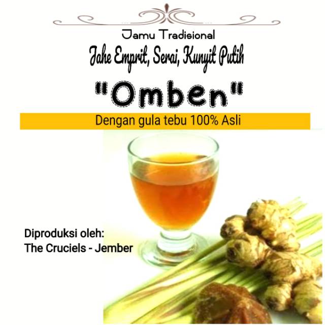 

Jmu Tradisional Jahe Emprit, Serai, dan Kunyit Putih