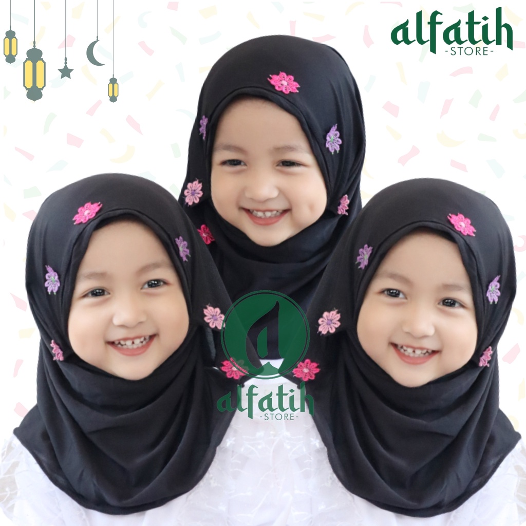 ALFATIH STORE / JILBAB ANAK PASTAN RENDA MELATI/ Jilbab Murah / HIJAB ANAK / HIJAB BAYI KERUDUNG COD / Kerudung Anak Jilbab Hijab Anak Bayi Perempuan / pastan baby / hijab anak / Jilbab Anak bayi Usia 0-3 Tahun Bahan Jersey Premium Nyaman Di Pakai