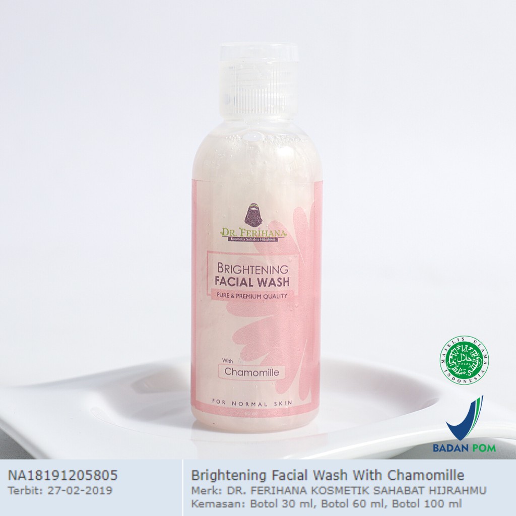 (KSH) Facial Wash Paket Flek with Chamomile