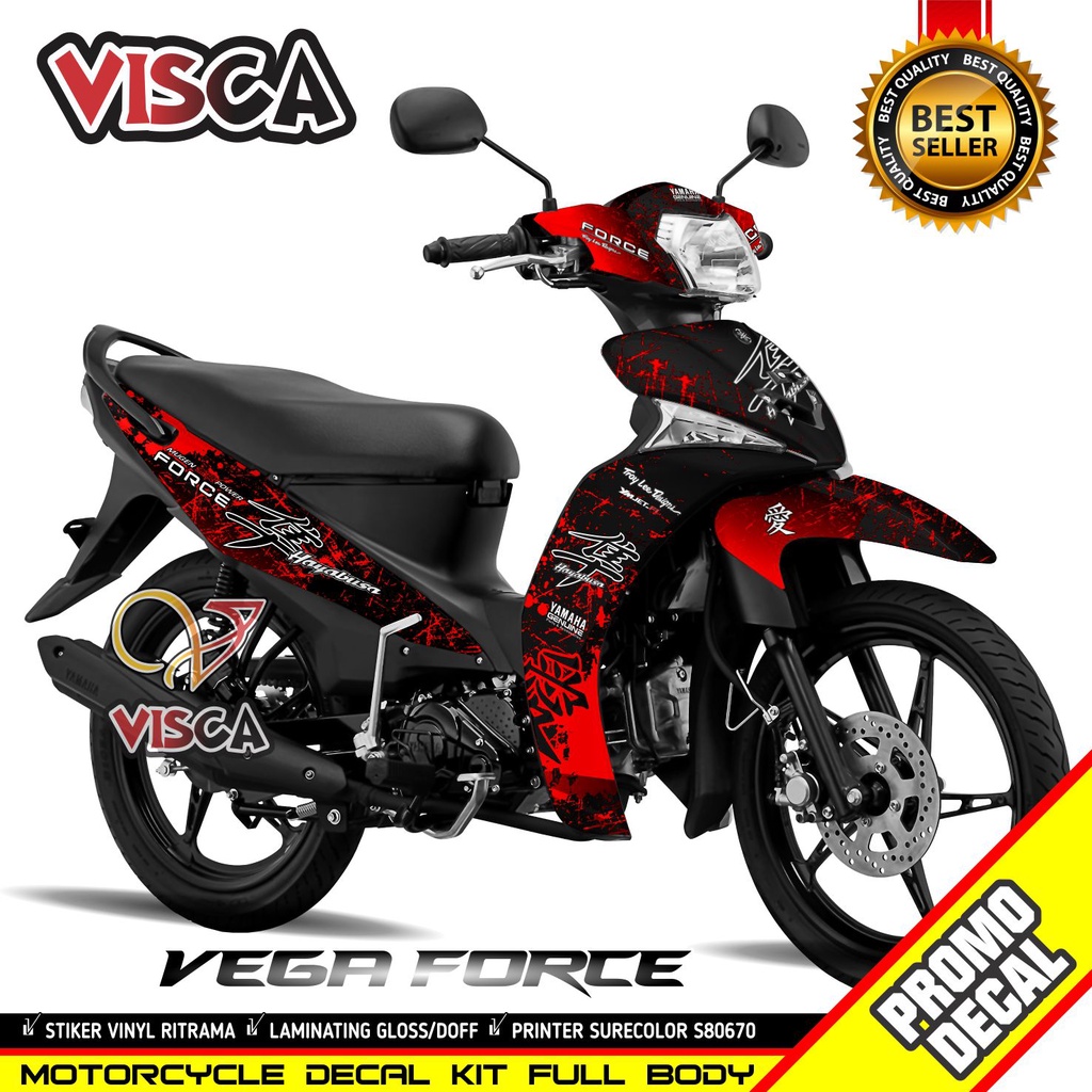 Decal Vega Force Full Body Stiker Vega Force Full Body Striping Vega Force Decal Hologram Vega Force