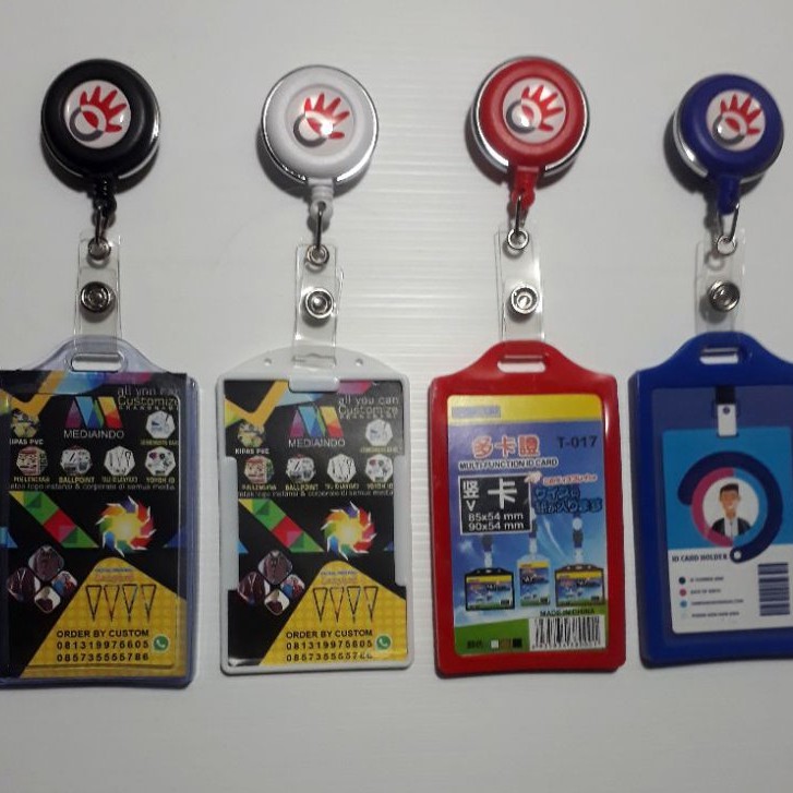 

Pt.Telkom Name Tag Gantungan Id Card Holder Berlogo