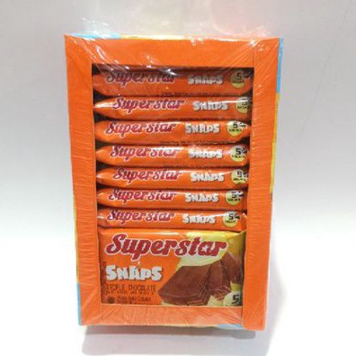 

Superstar Wafer Coklat 5F Per Box / Roma Superstar Wafer Coklat 336g