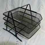 Letter Tray / Rak 3 Susun Besi / Document Tray VTec 3 Tingkat/ Tempat Dokumen / Paper Tray Organizer