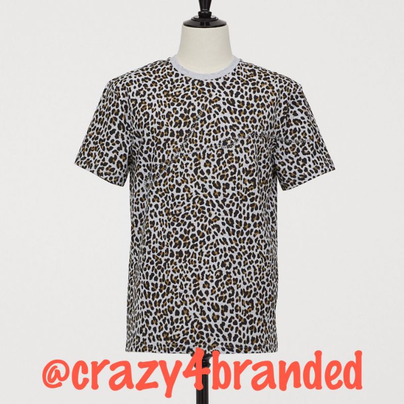 H&M × Giambattista Valli 2019 Leopard Printed with LOVE Studs Tshirt