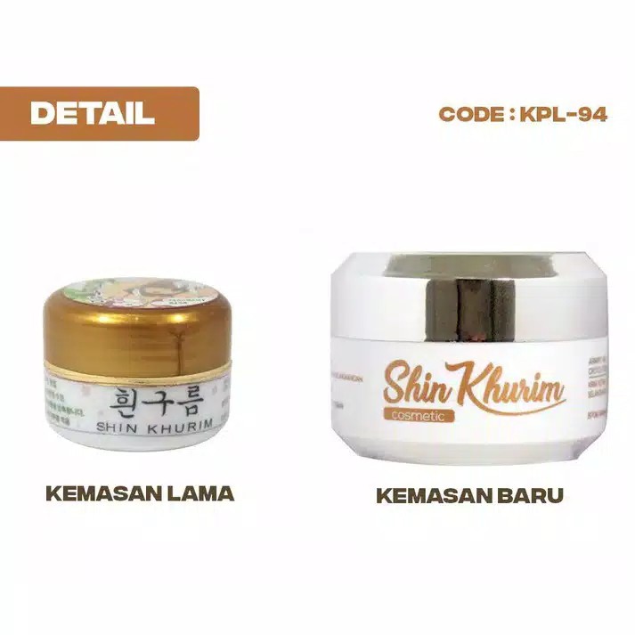 [ ORIGINAL ] Shin Khurim Cream Pemutih Ketiak Dan Selangkangan Lipatan Siku Lutut Leher Bokong Ampuh Shin Kurim