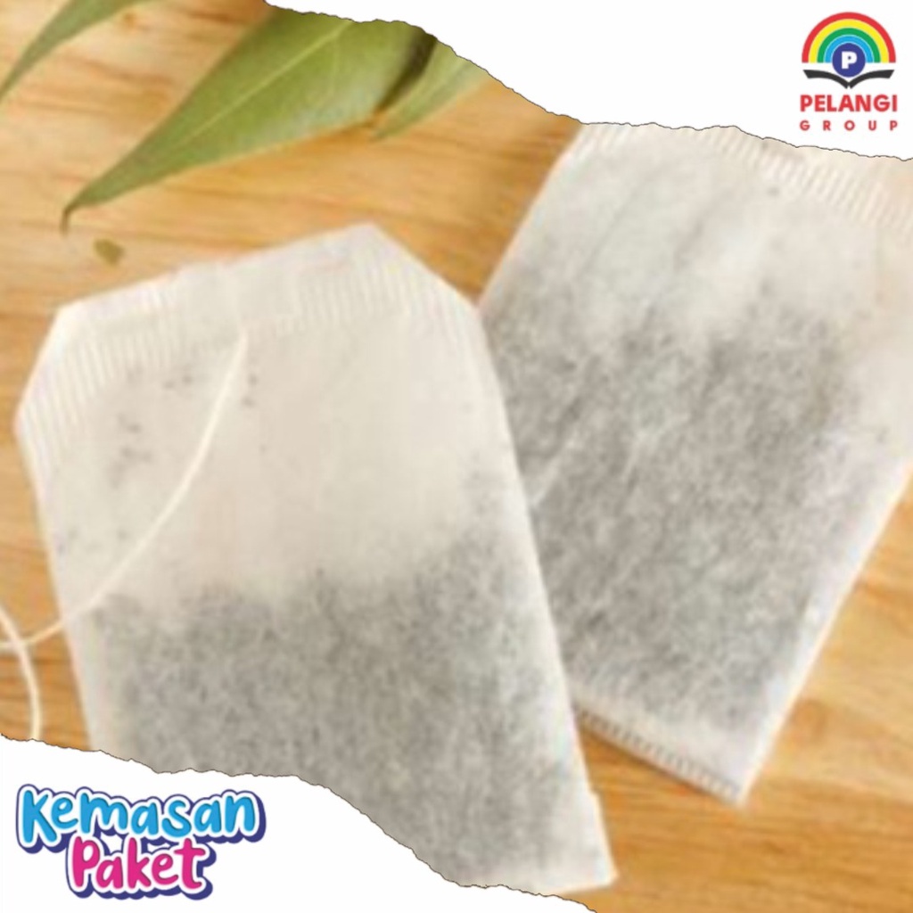 KANTONG TEH CELUP FOOD GRADE / TEA BAG KOSONG - Uk.5x5,7 / Uk.6x6,5 / WADAH BUNGKUS TEH CELUP BAHAN 