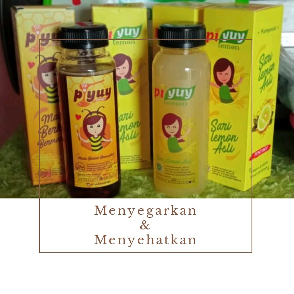 

Piyuy Sari Lemon dan Madu - Paket Bundling Sari Lemon dan Madu