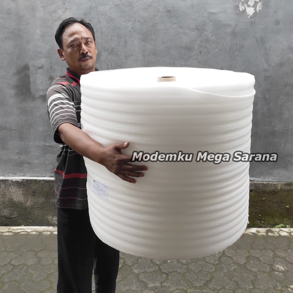 Busa Packing Polyfoam PE Foam Polybonding - 2mm Lebar 60cm 200meter Jogja