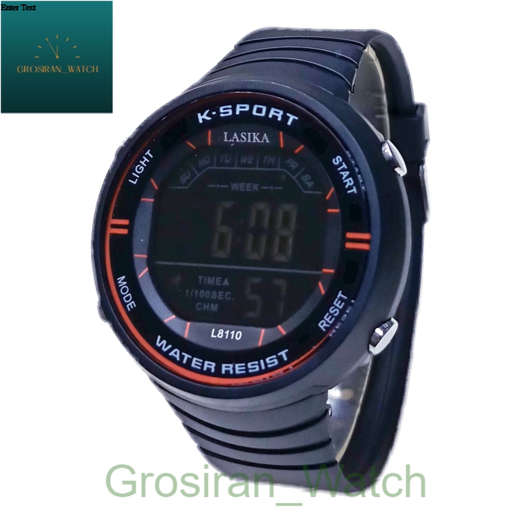 (Dikirim Dari Jakarta)Jam tangan kasual Pria lasika L8110 Digital Water Resist [G_W]