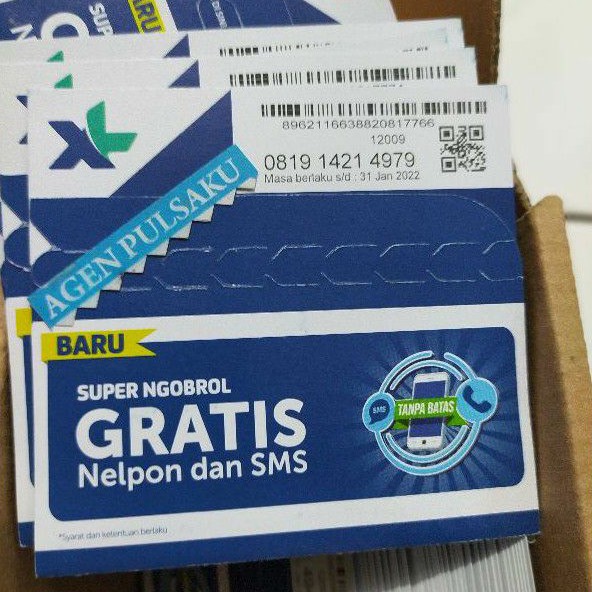 Perdana XL pulsa 0k tanpa area registrasi nasional