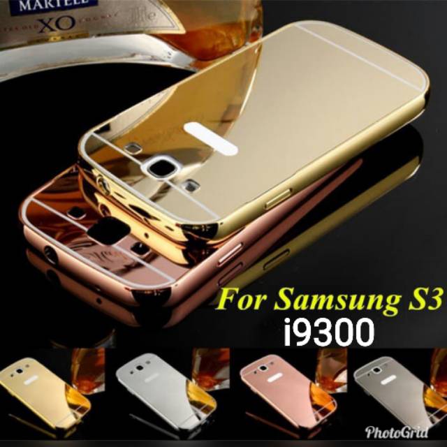 Case mirror Samsung S3 . S6 . S6 Edge . S7 bumper slide mirror hardcase cover