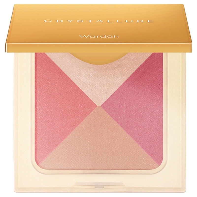 wardah crystallure precious lustre prism blush