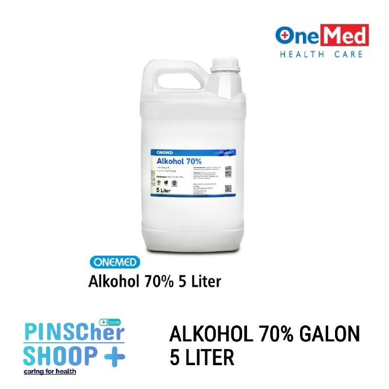 Alkohol 70% Onemed 5 Liter Antiseptik